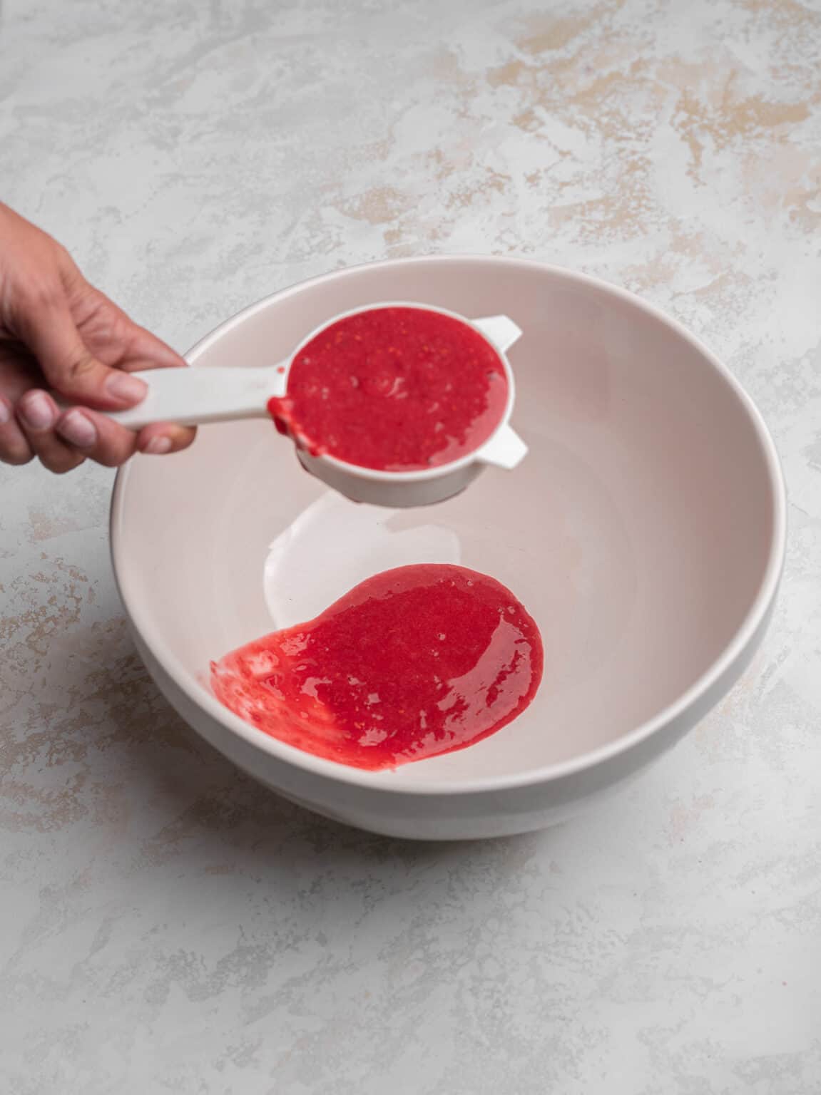 Raspberry Sorbet without Ice Cream Maker