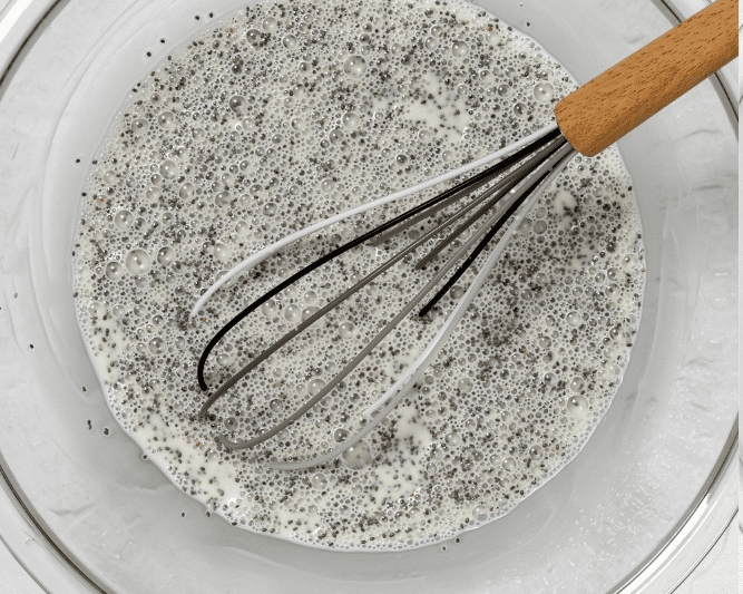 Step by Step instructions for Chia Pudding